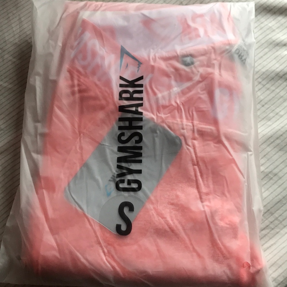 GymShark Flex Leggings Peach/Coral sz Small